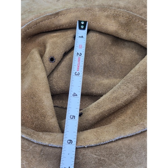 The Original Rouge Handcrafted Large Hat Safari Australian Suede Leather - Picture 11 of 11